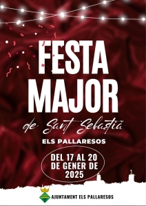 Cartell de la Festa Major de Sant Sebastià 2025