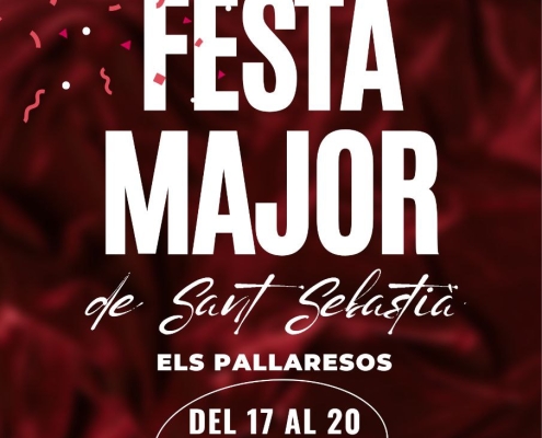 Cartell de la Festa Major de Sant Sebastià 2025